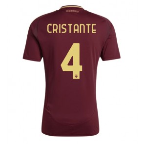 Billiga AS Roma Bryan Cristante #4 Hemmatröja 2024-25 Kortärmad